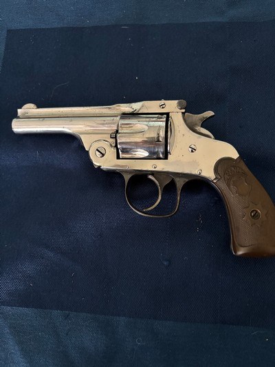 RARE Antique Forehand Arms Company large frameDouble Action .32 S&W Top Break Revolver.