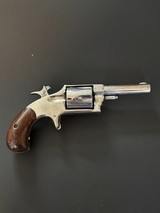 ANTIQUE Hopkins & Allen “Blue Jacket No 2  spur trigger  .32 RF ,Single Action Revolver - 2 of 11