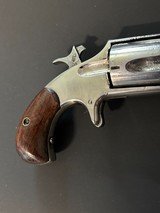 ANTIQUE Hopkins & Allen “Blue Jacket No 2  spur trigger  .32 RF ,Single Action Revolver - 5 of 11