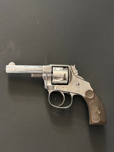 VERY RARE Antique Hopkins & Allen XL No 3 folding hammer double action .32 S&W revolver