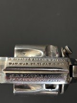 VERY RARE Antique Hopkins & Allen XL No 3 folding hammer double action .32 S&W revolver - 9 of 15