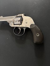 “Very nice condition”  RARE 1st model Harrington & Richardson small frame .32 S&W HammerlessRevolver.  - 12 of 17