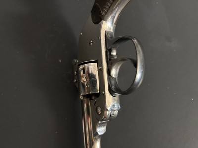 “Very nice condition”  RARE 1st model Harrington & Richardson small frame .32 S&W HammerlessRevolver.  - Image 17 of 17