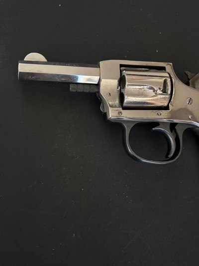 Harrington & Richardson Model 1905 Double action .32 S&W Revolver.  C&R OK  - Image 8 of 15