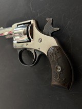Rare Antique Harrington & Richardson - “ YOUNG AMERICA BULL DOG ” - small frame Double Action .32RF Revolver.  - 7 of 17
