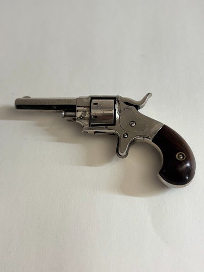Rare Ethan Allen side hammer .22rf Pocket revolver, 8th Issue