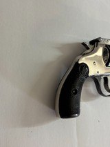 very rare unique  antique Iver Johnson 2nd Model Safety Automatic Hammer revolver (United States Express Co. Inventory) - 5 of 17