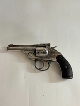 very rare unique  antique Iver Johnson 2nd Model Safety Automatic Hammer revolver (United States Express Co. Inventory)