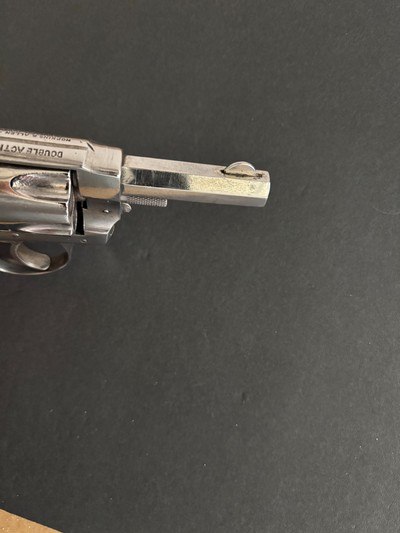 Nice Antique Hopkins & Allen No 6 Large frame double action .32 S&W revolver - Image 12 of 15