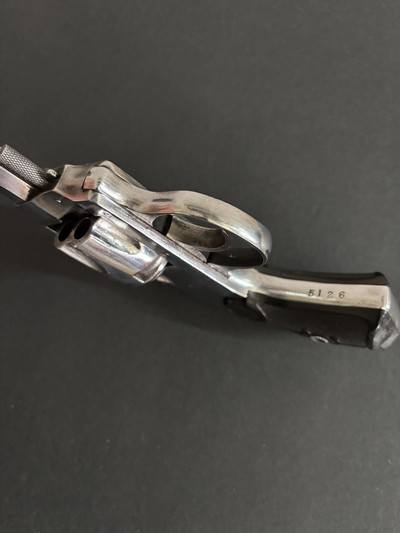 Nice Antique Hopkins & Allen No 6 Large frame double action .32 S&W revolver - Image 10 of 15