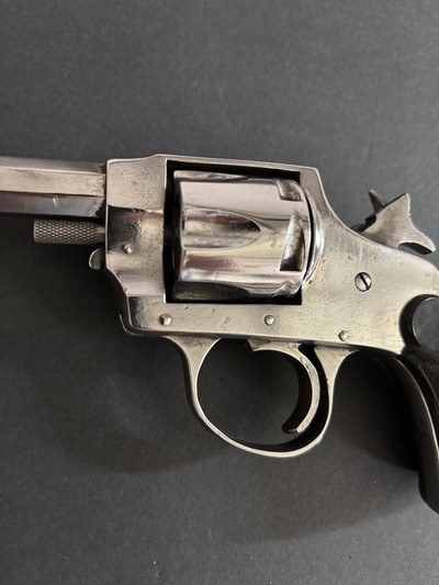 Nice Antique Hopkins & Allen No 6 Large frame double action .32 S&W revolver - Image 8 of 15