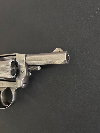 Nice Antique Hopkins & Allen No 6 Large frame double action .32 S&W revolver - Image 3 of 15