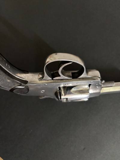 Nice Antique Hopkins & Allen No 6 Large frame double action .32 S&W revolver - Image 14 of 15