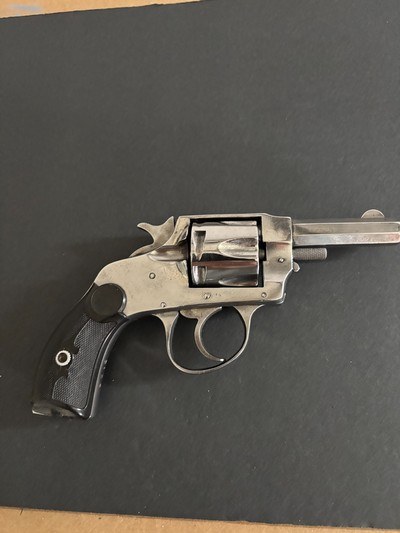 Nice Antique Hopkins & Allen No 6 Large frame double action .32 S&W revolver - Image 1 of 15