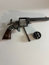 Antique Very Rare Allen & Wheelock Side hammer Pocket Revolver, .32RF caliber, 4-inch barrel, - 19 of 19