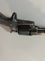Antique Very Rare Allen & Wheelock Side hammer Pocket Revolver, .32RF caliber, 4-inch barrel, - 14 of 19