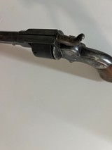 Antique Very Rare Allen & Wheelock Side hammer Pocket Revolver, .32RF caliber, 4-inch barrel, - 11 of 19