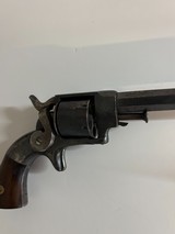 Antique Very Rare Allen & Wheelock Side hammer Pocket Revolver, .32RF caliber, 4-inch barrel, - 3 of 19