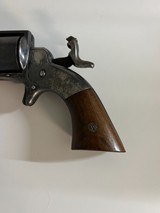 Antique Very Rare Allen & Wheelock Side hammer Pocket Revolver, .32RF caliber, 4-inch barrel, - 9 of 19
