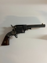 Antique Very Rare Allen & Wheelock Side hammer Pocket Revolver, .32RF caliber, 4-inch barrel, - 1 of 19