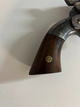 Antique Very Rare Allen & Wheelock Side hammer Pocket Revolver, .32RF caliber, 4-inch barrel, - 5 of 19