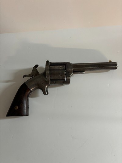 Rare Antique Lucius W. Pond Single Action .32RF Pocket (Belt) Revolver / Civil War era - Image 5 of 20