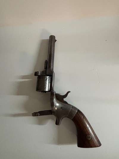 Rare Antique Lucius W. Pond Single Action .32RF Pocket (Belt) Revolver / Civil War era - Image 16 of 20