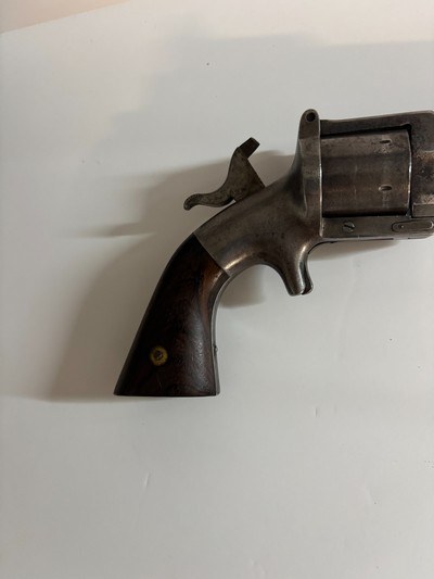 Rare Antique Lucius W. Pond Single Action .32RF Pocket (Belt) Revolver / Civil War era - Image 7 of 20