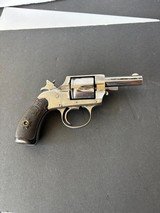 RARE Antique Forehand Arms Company Large frame  Double Action solid frame .38 S&W Revolver. - 5 of 14