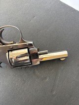 RARE Antique Forehand Arms Company Large frame  Double Action solid frame .38 S&W Revolver. - 9 of 14