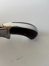 ANTIQUE Hopkins & Allen “Blue Jacket No 1 ,  spur trigger ,  .22 RF ,Single Action Revolver - Image 12 of 14