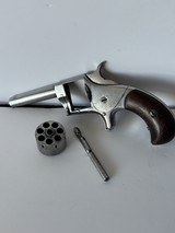 ANTIQUE Hopkins & Allen “Blue Jacket No 1 ,  spur trigger ,  .22 RF ,Single Action Revolver - Image 6 of 14