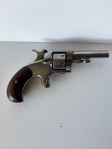 ANTIQUE Hopkins & Allen “Blue Jacket No 1 ,  spur trigger ,  .22 RF ,Single Action Revolver - Image 5 of 14