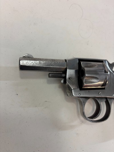 Antique Hopkins & Allen No 6 Large frame .32 S&W double action revolver - Image 2 of 15