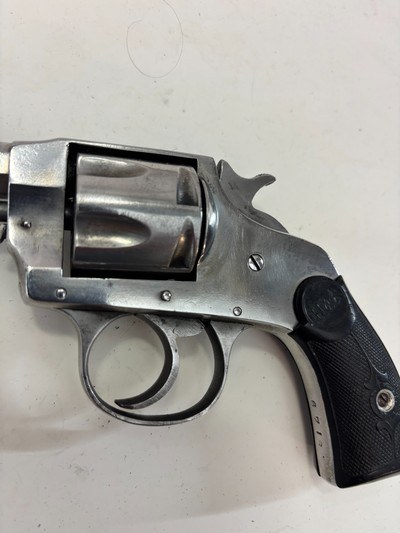 Antique Hopkins & Allen No 6 Large frame .32 S&W double action revolver - Image 3 of 15