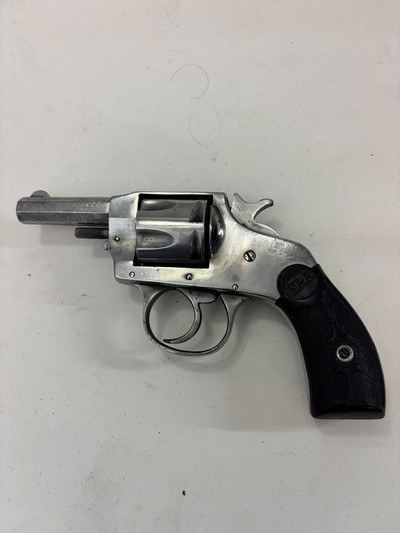 Antique Hopkins & Allen No 6 Large frame .32 S&W double action revolver - Image 1 of 15