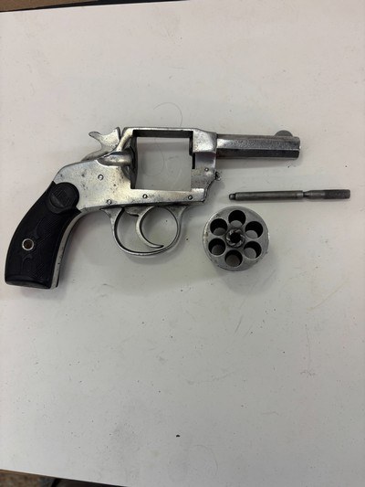 Antique Hopkins & Allen No 6 Large frame .32 S&W double action revolver - Image 15 of 15