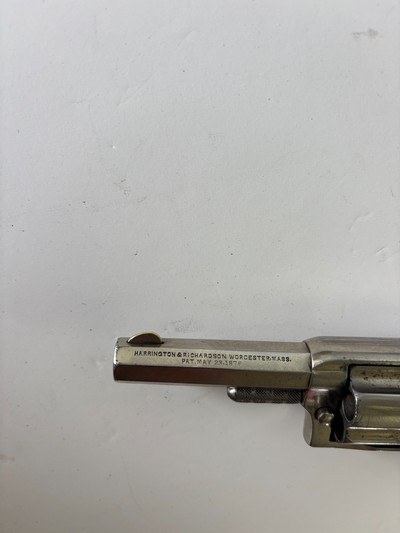 Rare Antique H&R Model 1 1/2  .32 RF Single Action spur trigger  revolver - Image 3 of 17