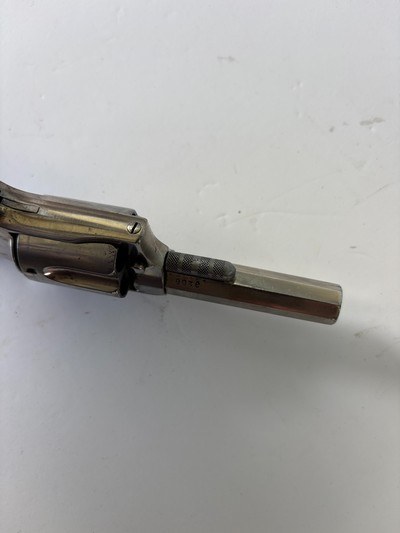 Rare Antique H&R Model 1 1/2  .32 RF Single Action spur trigger  revolver - Image 13 of 17