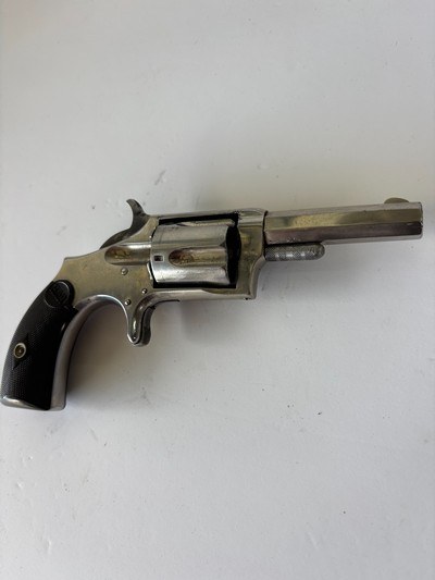 Rare Antique H&R Model 1 1/2  .32 RF Single Action spur trigger  revolver - Image 1 of 17