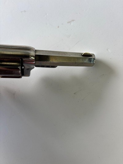 Rare Antique H&R Model 1 1/2  .32 RF Single Action spur trigger  revolver - Image 14 of 17