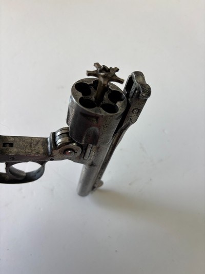 RARE Antique Hopkins & Allen small frame,  top break auto ejecting , .32 S&W,  Double Action Revolver - Image 12 of 14