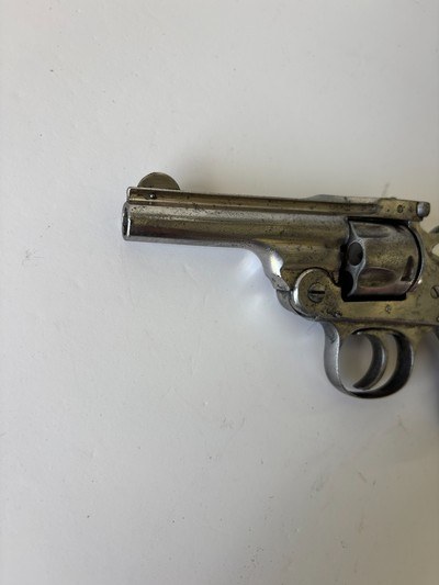 RARE Antique Hopkins & Allen small frame,  top break auto ejecting , .32 S&W,  Double Action Revolver - Image 3 of 14