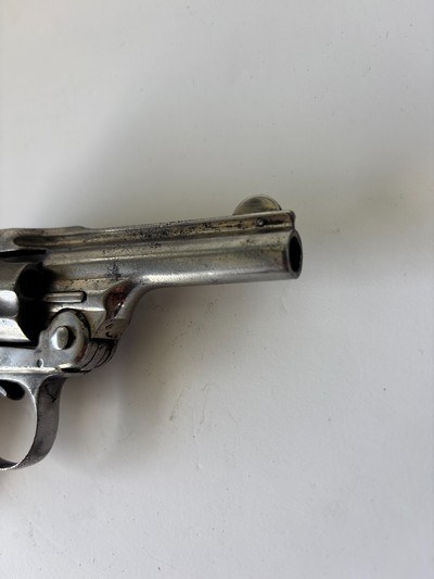 RARE Antique Hopkins & Allen small frame,  top break auto ejecting , .32 S&W,  Double Action Revolver - Image 7 of 14