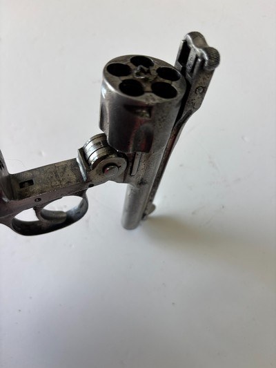 RARE Antique Hopkins & Allen small frame,  top break auto ejecting , .32 S&W,  Double Action Revolver - Image 13 of 14