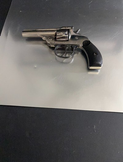 Harrington & Richardson Premier .32 S&W Double Action Top Break small frame revolver.  C&R OK - Image 4 of 18