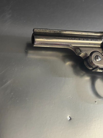 Harrington & Richardson Premier .32 S&W Double Action Top Break small frame revolver.  C&R OK - Image 5 of 18