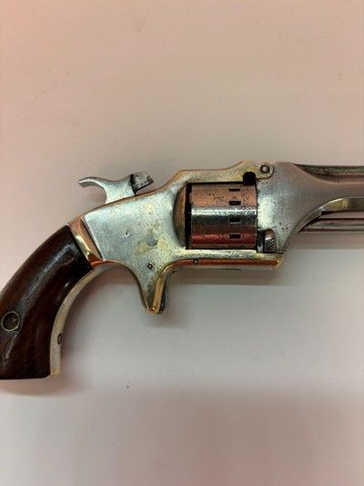 Very Rare Antique American Standard tool Co. Single Action .22RFPocket Revolver  - Image 7 of 16