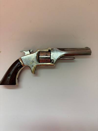 Very Rare Antique American Standard tool Co. Single Action .22RFPocket Revolver  - Image 5 of 16