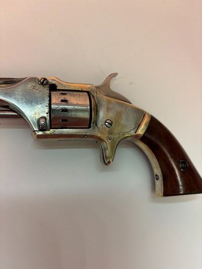 Very Rare Antique American Standard tool Co. Single Action .22RFPocket Revolver  - Image 3 of 16